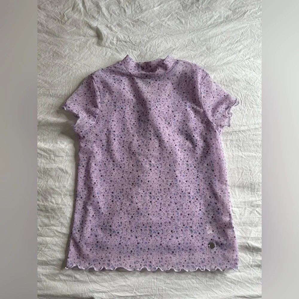 Justise Lavender shirt size 8